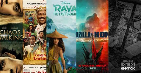 5 New Movie Releases on March 2021