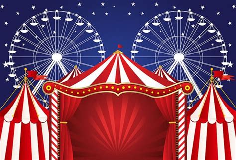 Carnival Circus Tent Photography Studio Backdrop Background | Etsy