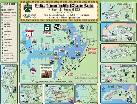 Lake Thunderbird Map: Your Guide to Exploring the Oklahoma Gem