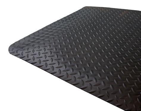 Diamond Foot Safety Mat Black 900 x 1500mm - Comfort and Safety Mats ...