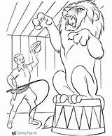 Circus Coloring Pages sketch template