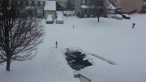 Woodbridge VA Morning Workout - Snow Shoveling - Claudia S. Nelson