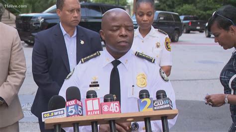 APD Chief Rodney Bryant speaks on police officer shot near Peachtree ...