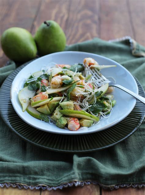 Pear, Avocado and Fresh Herb Salad | Australian Pears