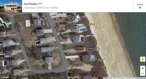 Twiddy OBX house map view • McCool Travel