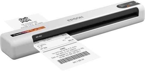 Epson RapidReceipt RR-60 Mobile Receipt and Color Document Scanner B11B252204 - Best Buy