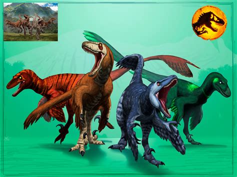 Jurassic World Dominion Atrociraptor pack remake by allotyrannosaurus ...