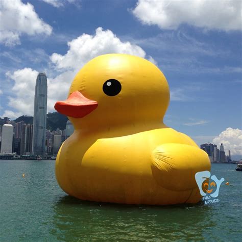 16ft 5in Height Outdoor Giant Hongkong Inflatable Promotion Yellow ...