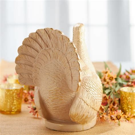 Decorative Thanksgiving Turkey Centerpiece - Table Decor - Home Decor - Factory Direct Craft