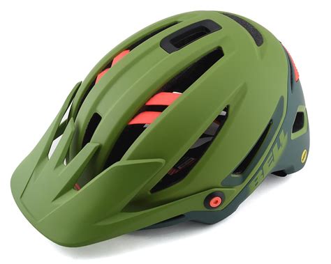 Bell Sixer MIPS Mountain Bike Helmet (Green/Infrared) (S) [7113451] | Clothing - Performance Bicycle