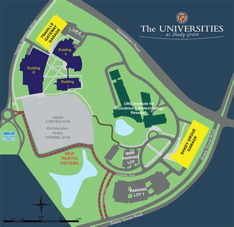 Directions and Transportation | The Universities at Shady Grove