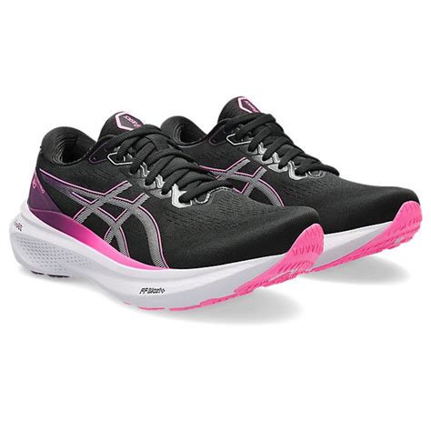 Asics GEL-KAYANO 30 Black / Lilac Mint The GEL-KAYANO™ 30 running shoe ...