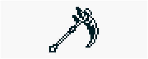 Terraria Scythe Pixel Art , Free Transparent Clipart - ClipartKey