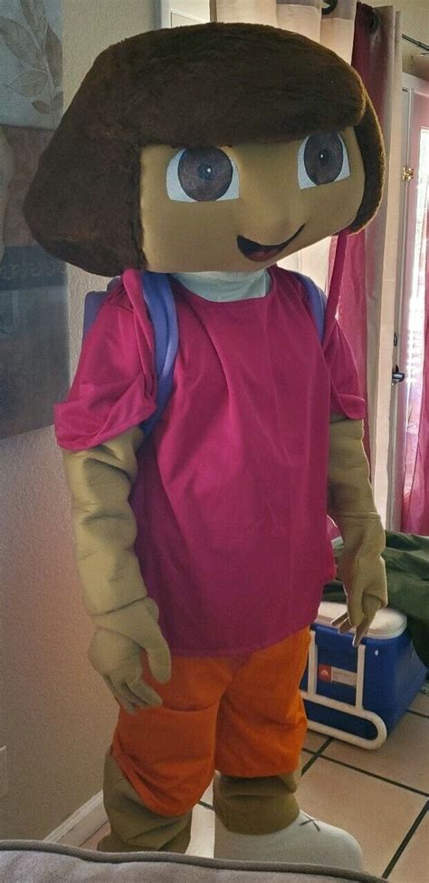 Dora The Explorer Adult Mascot Costume - Gem