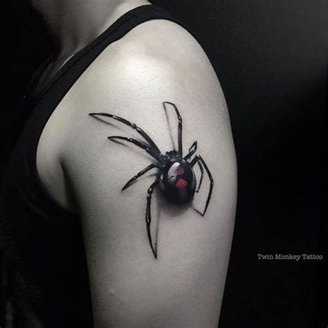 animal tattoo | Spider tattoo, 3d spider tattoo, Creepy tattoos