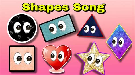 The Shapes Song / we are shapes | shape song | shape songs for kids ...