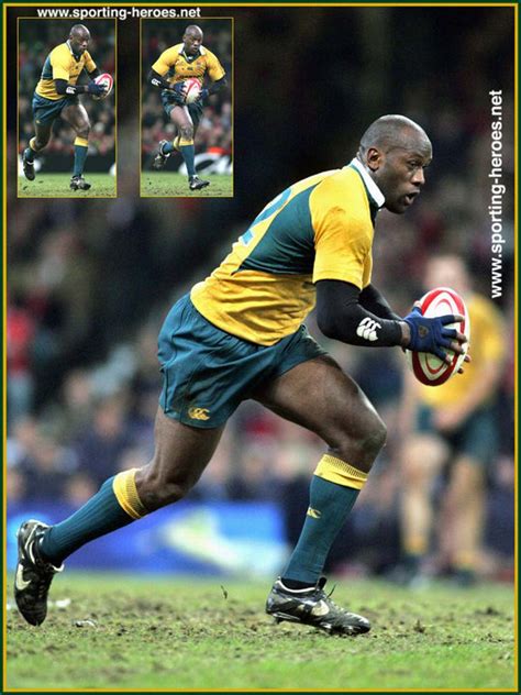 Wendell SAILOR - International Rugby Union Caps for Australia. - Australia