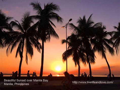 Magnificent Sunset Over Manila Bay | Live Life and Love