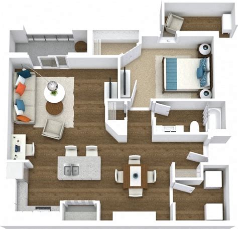 Floor Plans of Windermere at Lakes Edge Apartments in Ocoee, FL