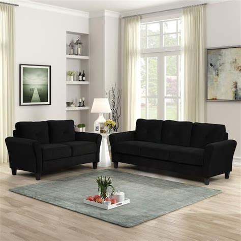 Black Sofa Set Images | Cabinets Matttroy