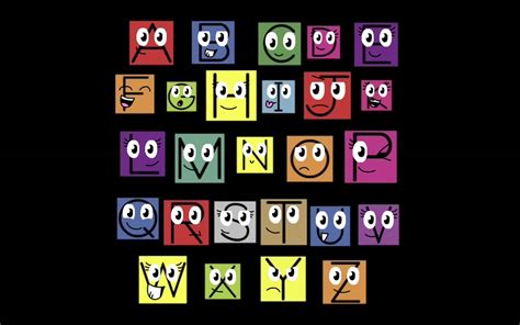 Have Fun Teaching Alphabet with a Faces by KQRainbowArtist53 on DeviantArt