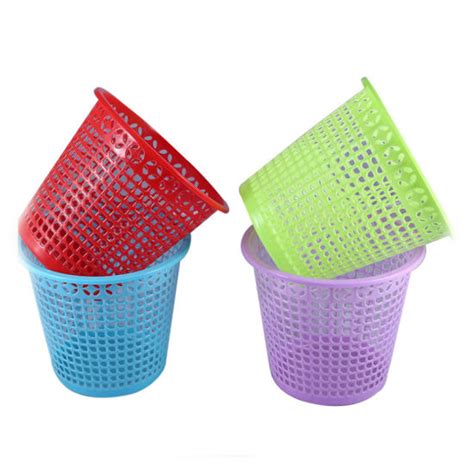 China Eco- Friendly Plastic Waste Bins, Household Trash Can, Office Trash Can Plastic Garbage ...