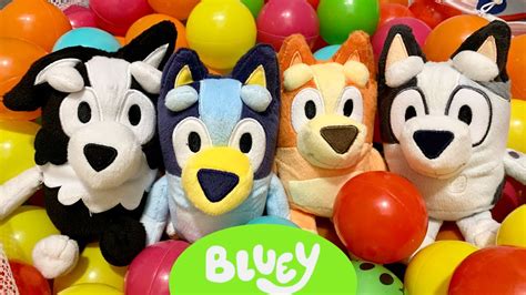 New Release 2020 BLUEY Disney Junior RUSTY Plush MUFFIN Set VHTF In Hand TV & Movie Character ...