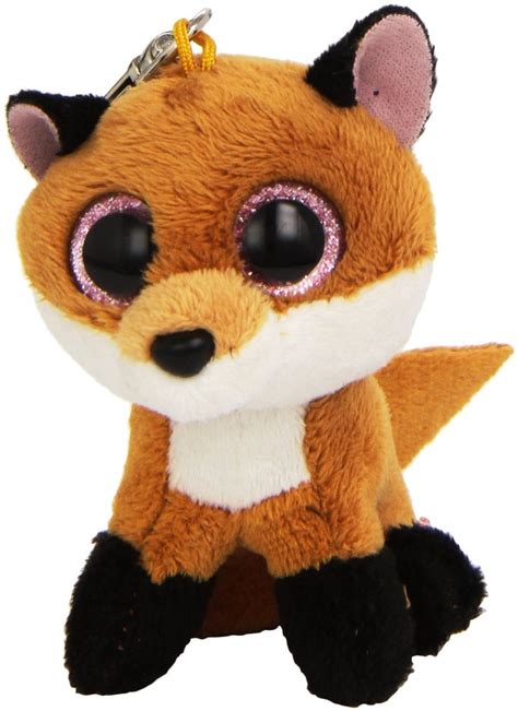 Slick Brown Fox Clip On Beanie Boo - Grand Rabbits Toys in Boulder, Colorado