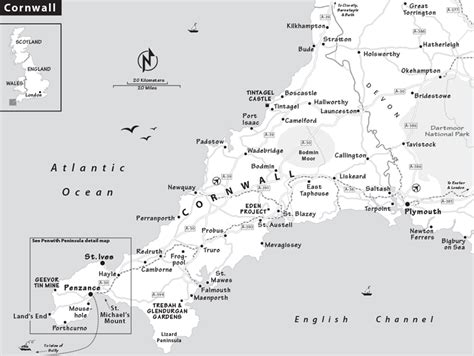 Cornwall Gardens Map Guide | Fasci Garden