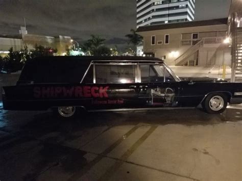 1966 Cadillac S&S Hearse! Queen Mary's Shipwreck! Halloween! Haunted ...