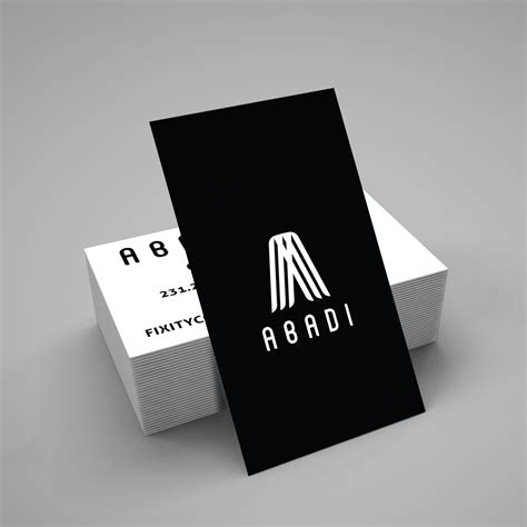 ABADI branding on Behance