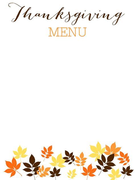 49 Printable (and Free!) Thanksgiving Templates | Thanksgiving invitation template, Thanksgiving ...