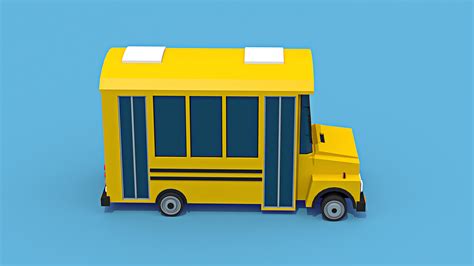 3D model school bus - TurboSquid 1604540