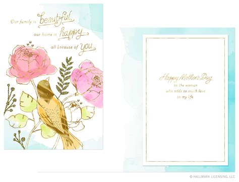 Mother’s Day Cards for Hallmark — LETTERS ARE LOVELY