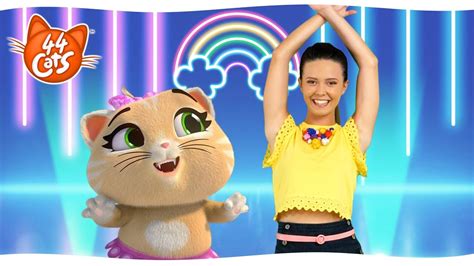 44 Cats | Meow Dance Lesson | "Ein Konzert mit den Pinky Paws" - YouTube