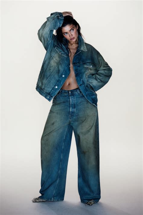 A Stripped-Down, Body-Painted Kylie Jenner Stars in Acne Studios' Fall Campaign - Fashionista