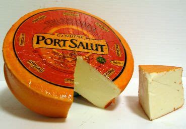 Port Salut French Cheese | Orange-Crusted Mild Cheese