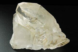 7.4" Clear, Double-Terminated Quartz Crystal Cluster - Brazil (#212484) For Sale - FossilEra.com