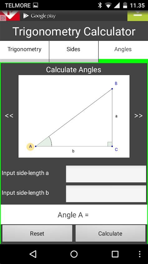 Trigonometry Calculator. - Android Apps on Google Play