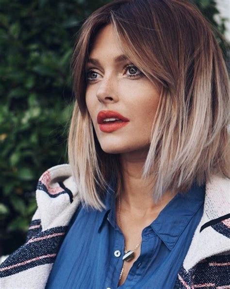 10 variantes de la coupe carré à adopter pour des looks actuels | Blonde tips, Thin hair ...