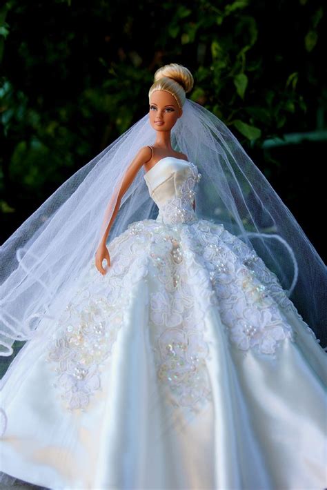 1..3/ by Barbie Dress 2014 via flickr. . | Barbie wedding dress, Doll wedding dress, Barbie wedding