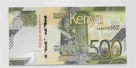 Photos of New Generation Kenyan Currency Notes Ksh 50 to 1000