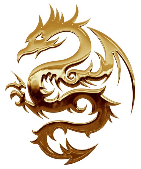 Gold Dragon Stock by Rhabwar-Troll-stock on DeviantArt