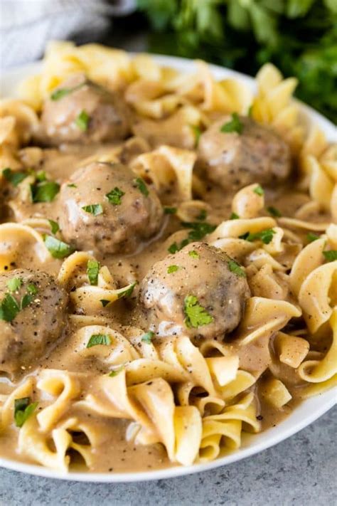 Meatballs In Brown Gravy Recipe