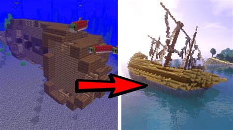 New Shipwrecks - Miles Playz | Minecraft Maps