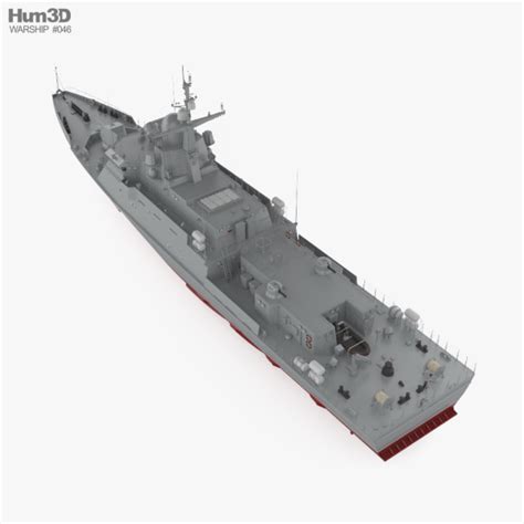 Karakurt-class corvette 3D model - Ship on Hum3D