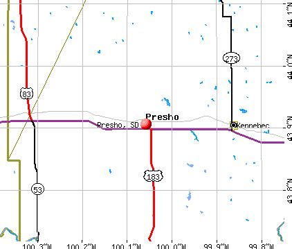 Presho, South Dakota (SD 57568) profile: population, maps, real estate, averages, homes ...