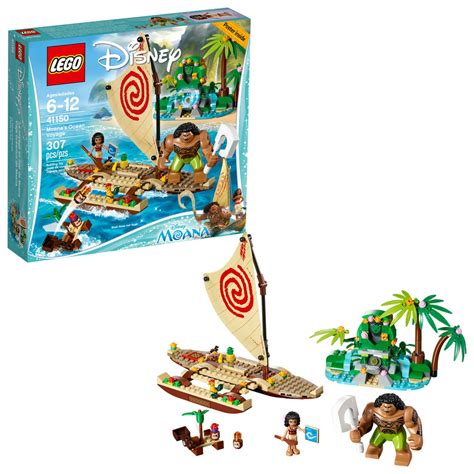 LEGO Disney Princess Moana's Ocean Voyage 41150 (307 Pieces) - Walmart ...