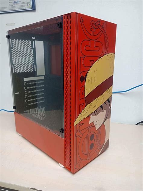 ONEPIECE LUFFY MID TOWER GAMING COMPUTER CASE, Computers & Tech, Parts & Accessories, Cables ...