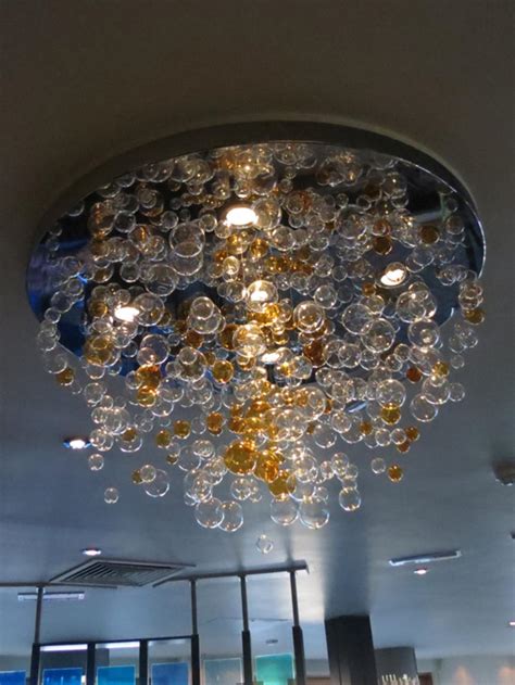 Charming Lightness of a Glass Bubble Chandelier | Light Fixtures Design Ideas